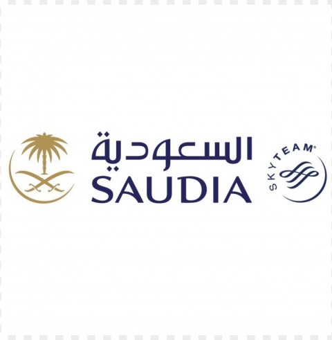 saudia airlines logo vector Clean Background Isolated PNG Character