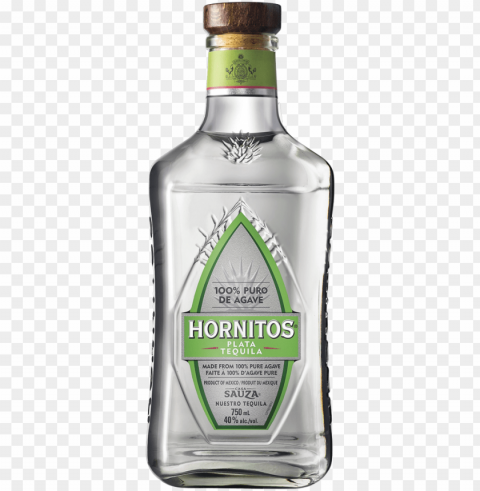 sauza hornitos plata tequila - sauza hornitos plata Clear Background PNG Isolated Graphic Design