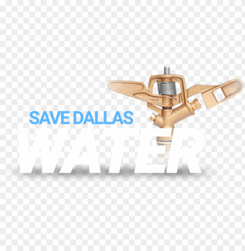 save dallas water is a public awareness campaign for - ceiling fa PNG with no background for free