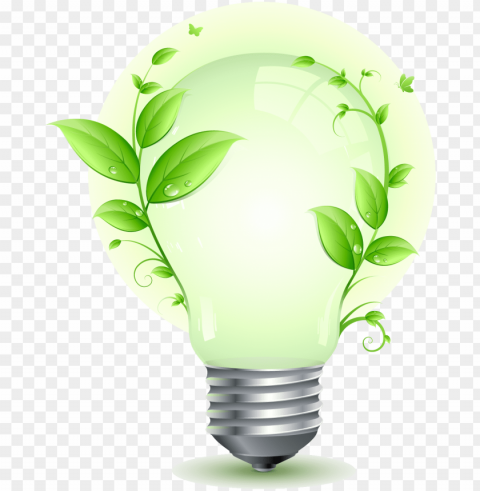 save electricity image - led lights environmentally friendly Isolated Artwork in Transparent PNG