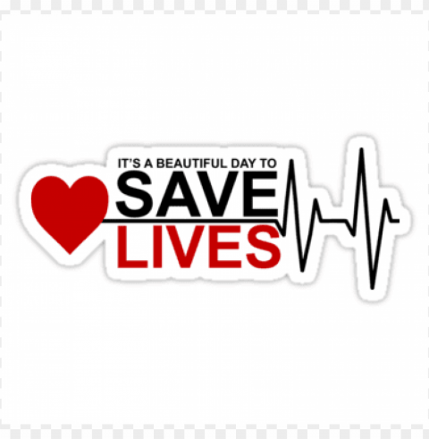 save lives PNG Image with Transparent Isolated Graphic Element