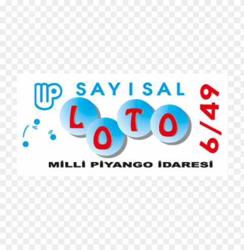 sayisal loto vector logo free Isolated Subject on HighQuality Transparent PNG