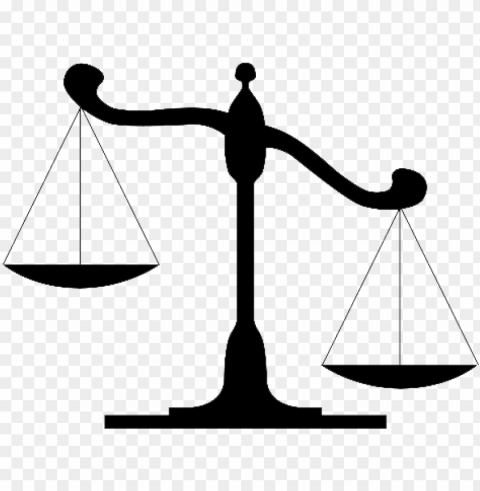 scale picture - tilted scales of justice Isolated Design Element in PNG Format