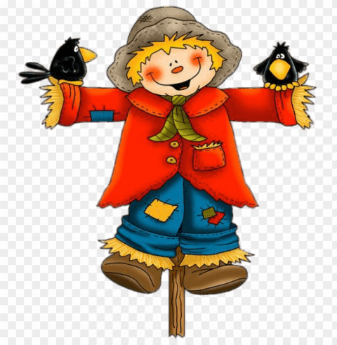 scarecrow drawing PNG Image with Clear Background Isolation
