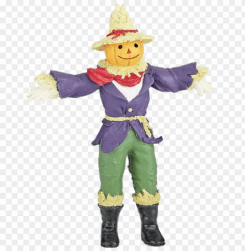 scarecrow statuette PNG Image with Isolated Graphic Element