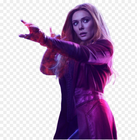 scarlet witch - vision and scarlet witch Isolated Graphic on Transparent PNG