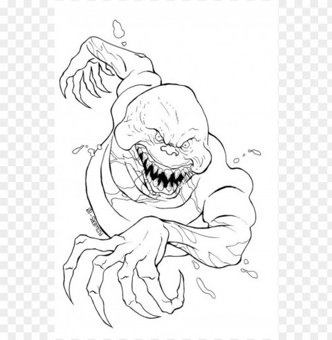 scary coloring pages color Transparent Background Isolated PNG Icon