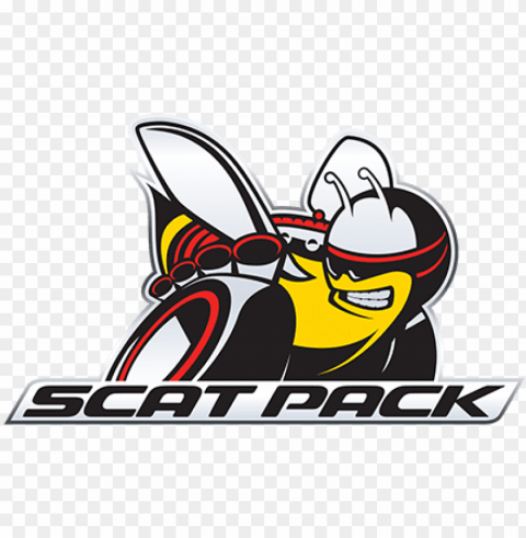 scatpacklogo - dodge challenger scat pack logo No-background PNGs