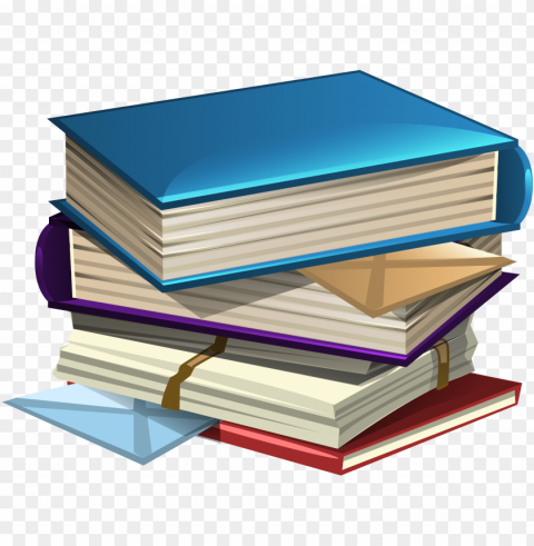 School And Book PNG Format