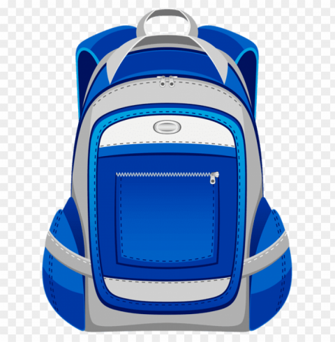 school bag clipart Transparent Background PNG Isolated Design