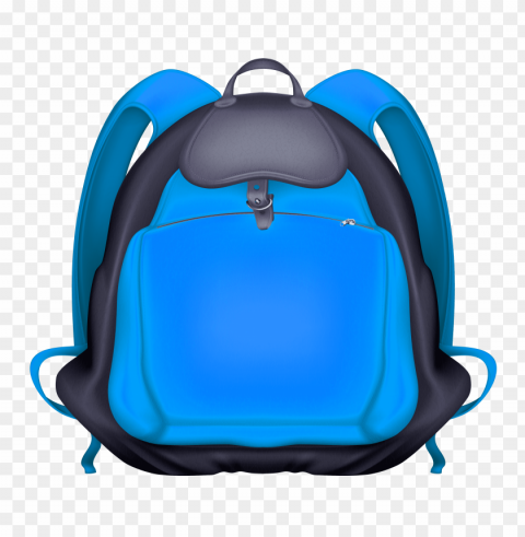 school bag clipart Transparent Background PNG Isolated Graphic