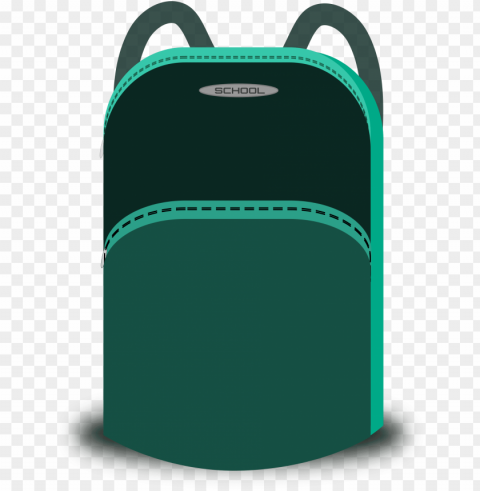 school bag clipart Transparent Background PNG Isolated Item