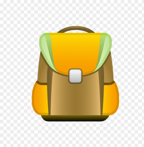school bag clipart Transparent Background PNG Isolation