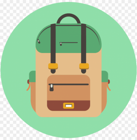 school bag clipart Transparent background PNG stockpile assortment