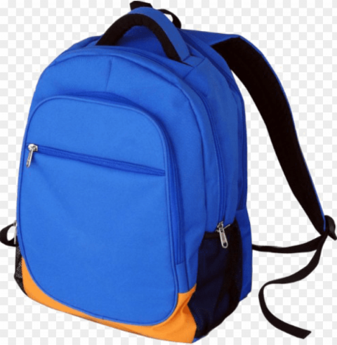 School Bag Transparent Background PNG Isolated Graphic