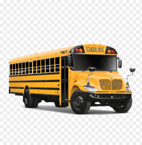 School Bus Side PNG High Resolution Free