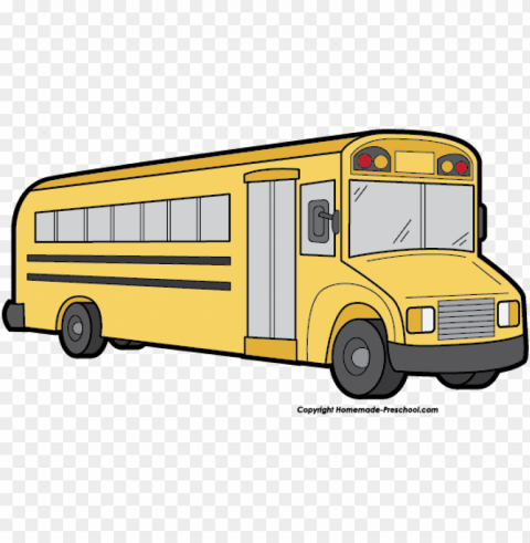 school bus side PNG Image with Clear Isolation