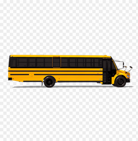 school bus side PNG Image with Isolated Element