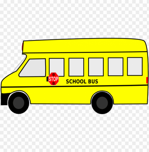 school bus side PNG Image with Isolated Graphic Element