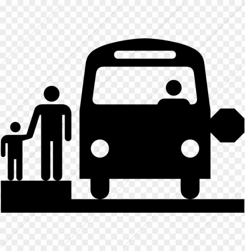 School Bus Stop Ico PNG For Use