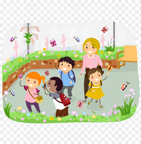 school going children Transparent PNG Graphic with Isolated Object