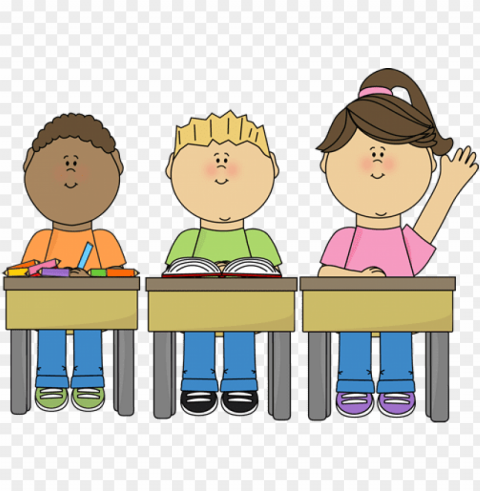 school kids clip art ClearCut Background Isolated PNG Design