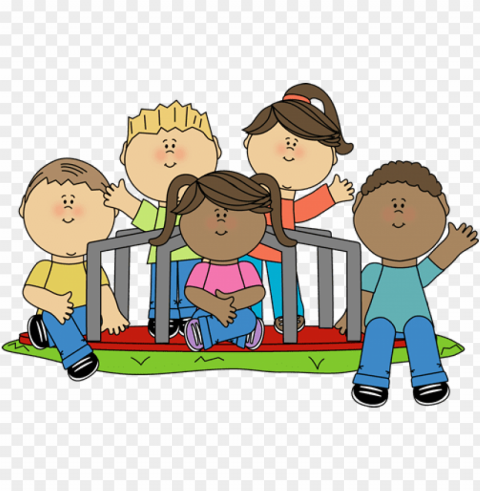 school kids clip art Isolated Element with Transparent PNG Background