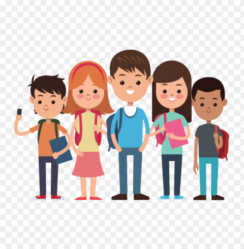 school kids PNG transparent design bundle PNG transparent with Clear Background ID 989457a2