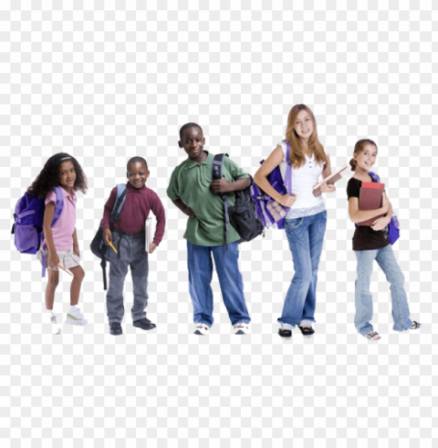 school kids walking Clear background PNG images comprehensive package