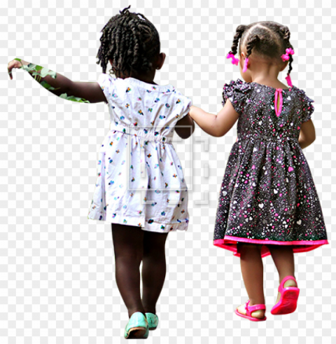school kids walking Clear Background PNG Isolated Element Detail