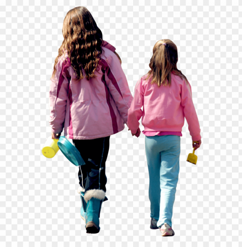 school kids walking Isolated Artwork with Clear Background in PNG PNG transparent with Clear Background ID b4f44791
