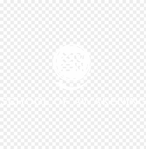 school of awakening logo - white pride PNG Image with Transparent Background Isolation