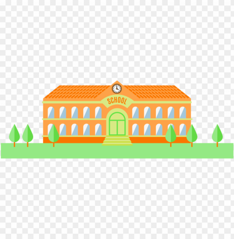 School Isolated PNG Graphic With Transparency