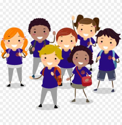 school students PNG Image with Transparent Isolated Design PNG transparent with Clear Background ID 2d6af939