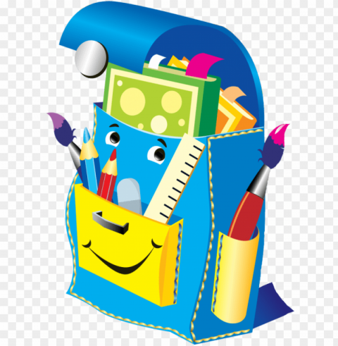 school supplies clip art clipart clip art for back PNG Graphic with Isolated Design