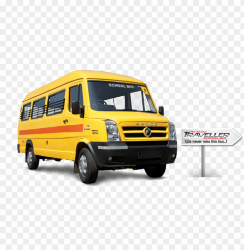 school van Isolated Artwork on HighQuality Transparent PNG