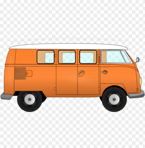 school van Isolated Design Element in Clear Transparent PNG
