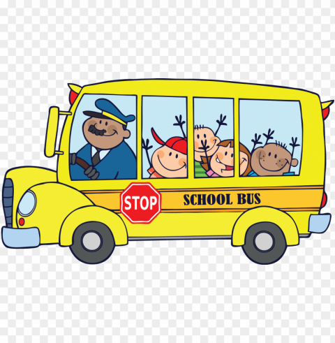 School Van Isolated Design Element In HighQuality PNG