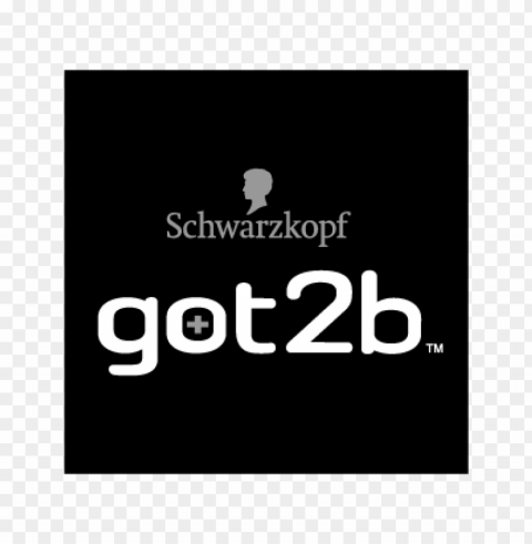 schwarzkopf got2b black vector logo PNG images with no background essential