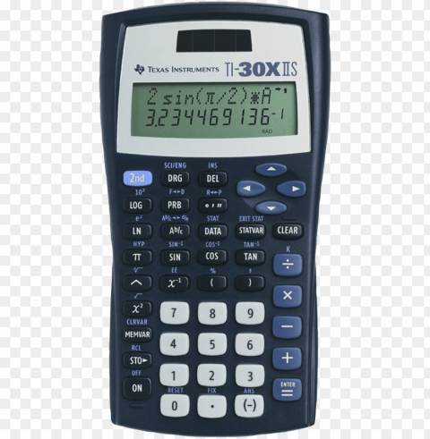 scientific calculator photos - texas instruments ti 30x iis Free download PNG images with alpha channel PNG transparent with Clear Background ID 188dce6a