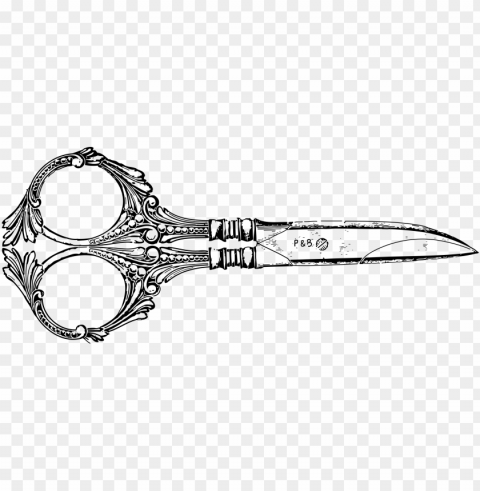scissor clipart fancy - fancy scissors PNG for digital art