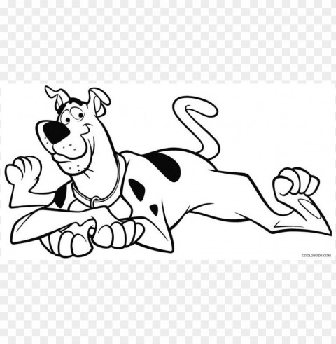 scooby doo coloring pages color Free PNG images with transparent backgrounds