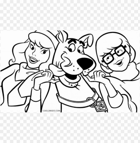 scooby doo coloring pages color Free PNG images with transparent layers diverse compilation