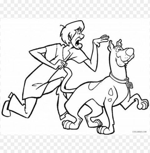 scooby doo coloring pages color Free PNG transparent images