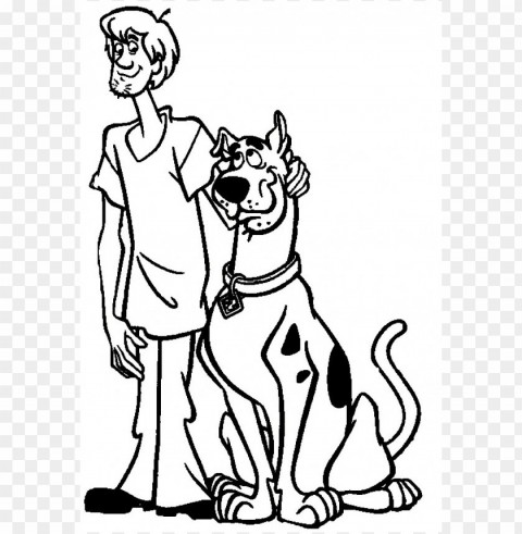 scooby doo coloring pages color High-resolution transparent PNG images assortment
