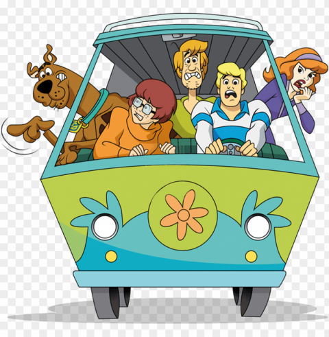 scooby doo gang vector HighQuality Transparent PNG Isolated Graphic Design