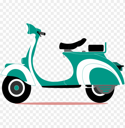 scooter car vespa metro vancouver piaggio - cute vespa vector Transparent Background PNG Isolated Pattern
