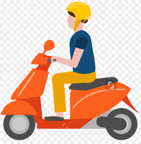scooter solo femme - two wheeler blue clipart High-resolution transparent PNG images variety