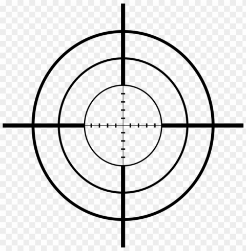 scope - gun crosshairs HighQuality Transparent PNG Isolated Graphic Element