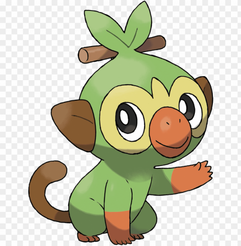 scorbunny sobble grookey - pokemon sword and shield starters Isolated Artwork in Transparent PNG